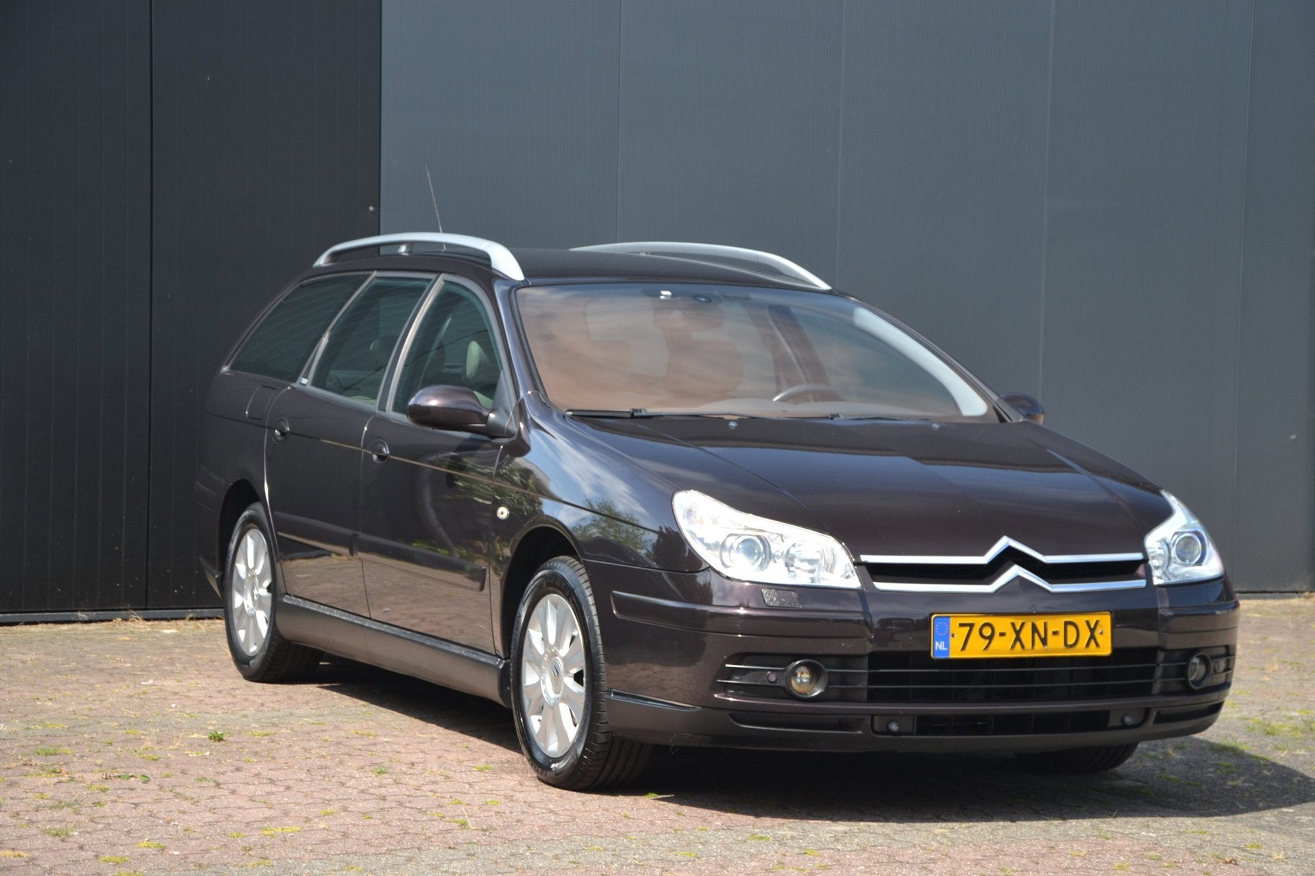 Citroen C5 Break 2.0-16V Exclusive Break Automaat * Xenon *, Auto's, Citroën, Gebruikt, Beige, 4 cilinders, Parkeersensor