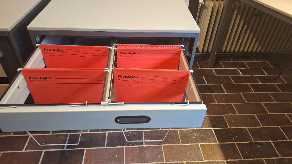 Hangmappenkast 80 x 80 x 75 hoog Ahrend - Synta-serie, Ophalen