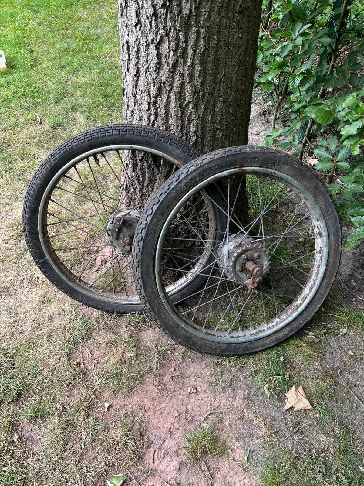 Set wielen honda amigo novio, Ophalen of Verzenden, Zo goed als nieuw