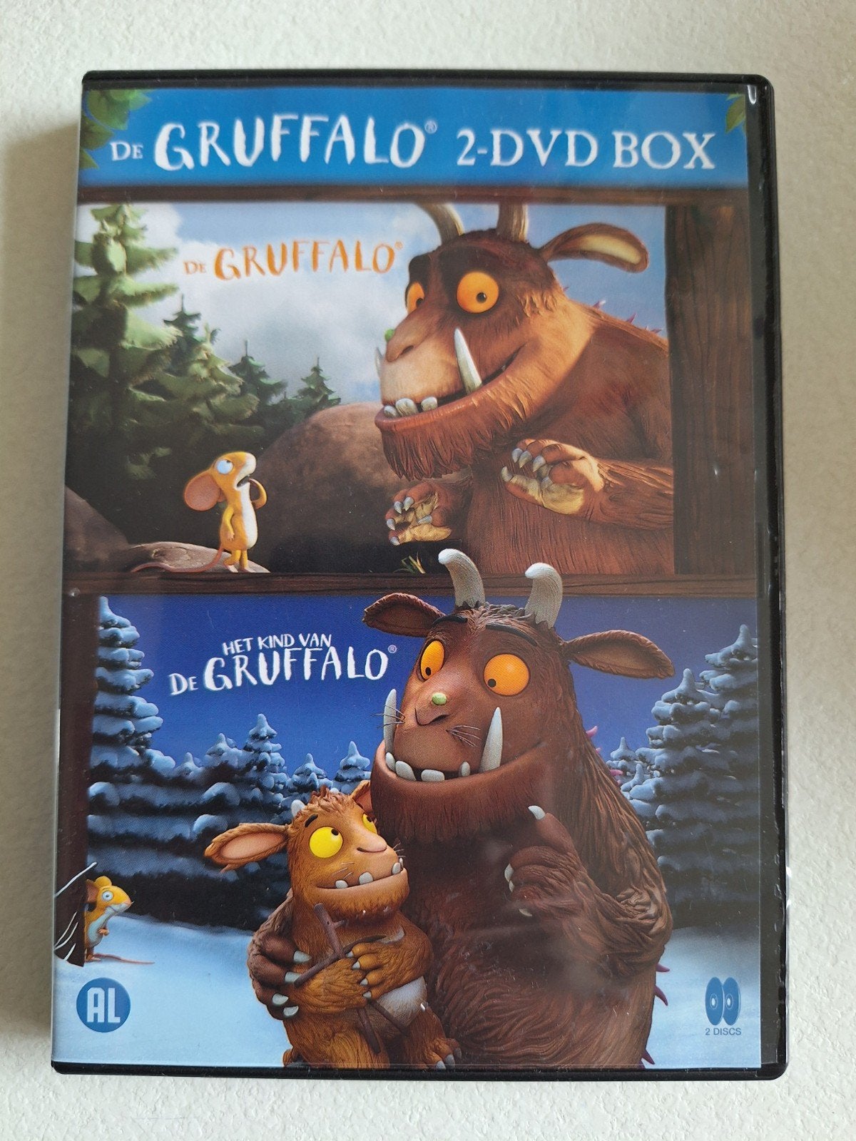 De Gruffalo & Het Kind van de Gruffalo (DVD), Animatie, Verzamelbox, Alle leeftijden, Nederlands