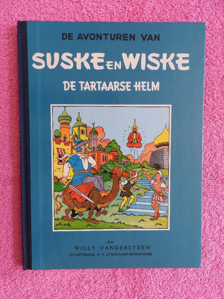 Suske en Wiske - De Tartaarse helm - Blauwe reeks - 1e druk, Boeken, Stripboeken, Eén stripboek, Ophalen of Verzenden, Zo goed als nieuw