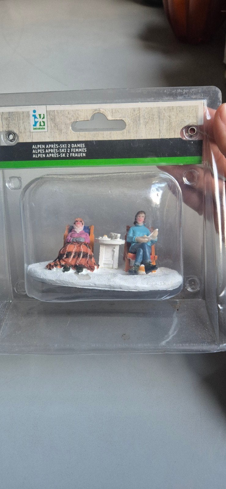 kerstminiatuur Alpen Après-Ski, Ophalen of Verzenden, Nieuw