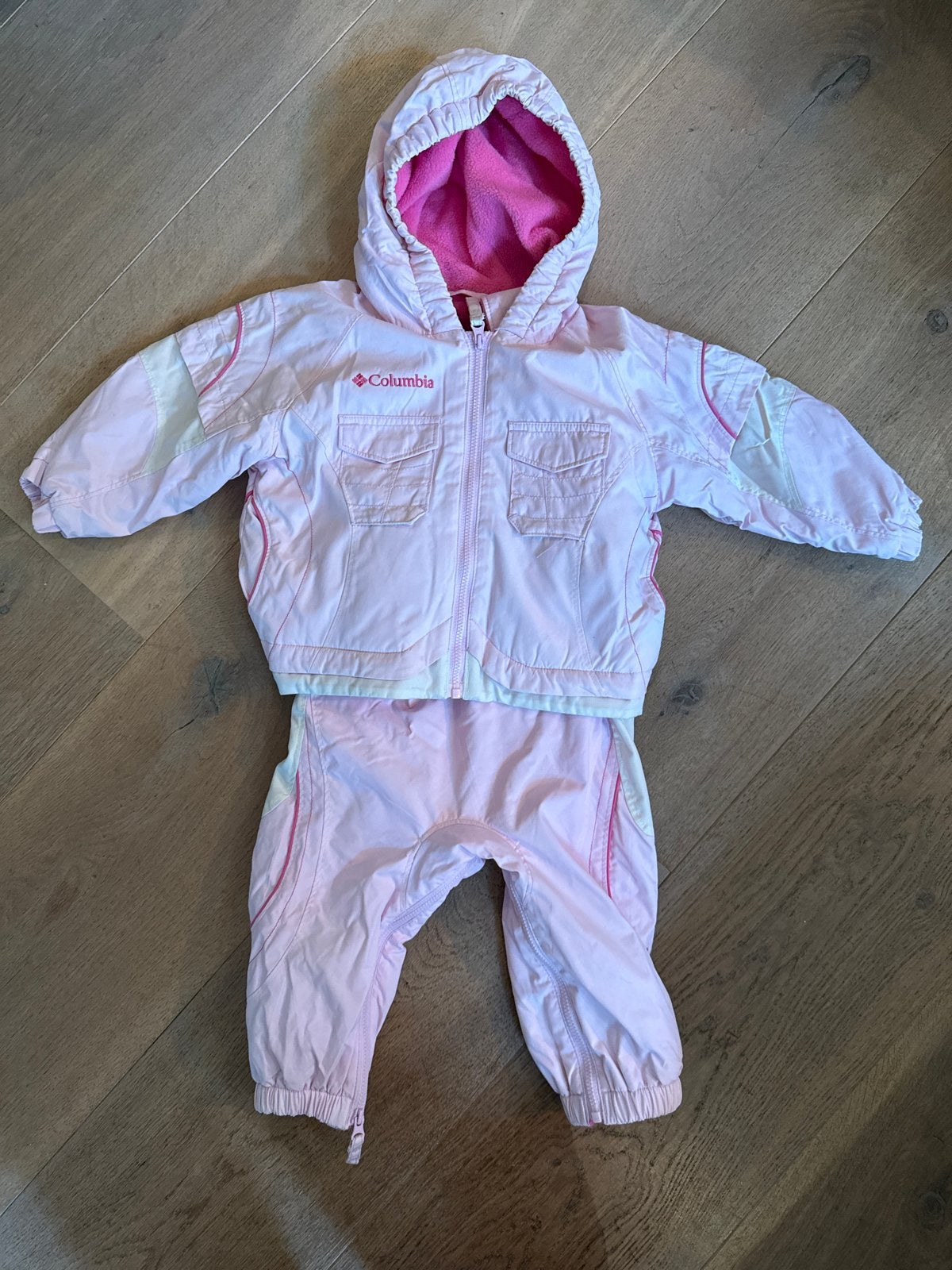 Columbia Skipak Roze - Maat 18 maanden, Ophalen of Verzenden, Zo goed als nieuw, Meisje