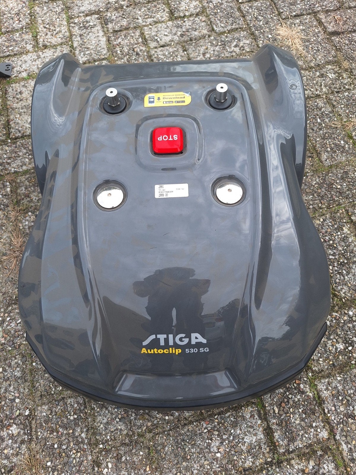 Stiga Autoclip 530SG Robotmaaier - Z.G.A.N., Tuin en Terras, Ophalen, Zo goed als nieuw, Meer dan 25 cm, Stiga