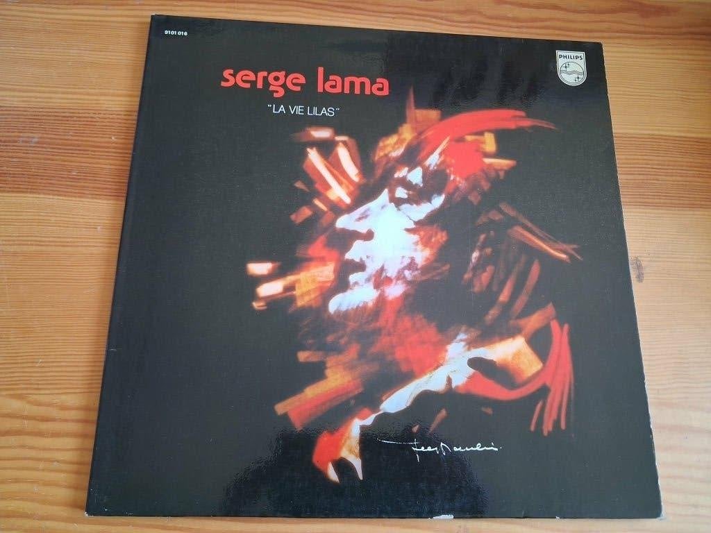 Serge Lama - La Vie Lilas, LP, Gebruikt, Pop, Ophalen of Verzenden