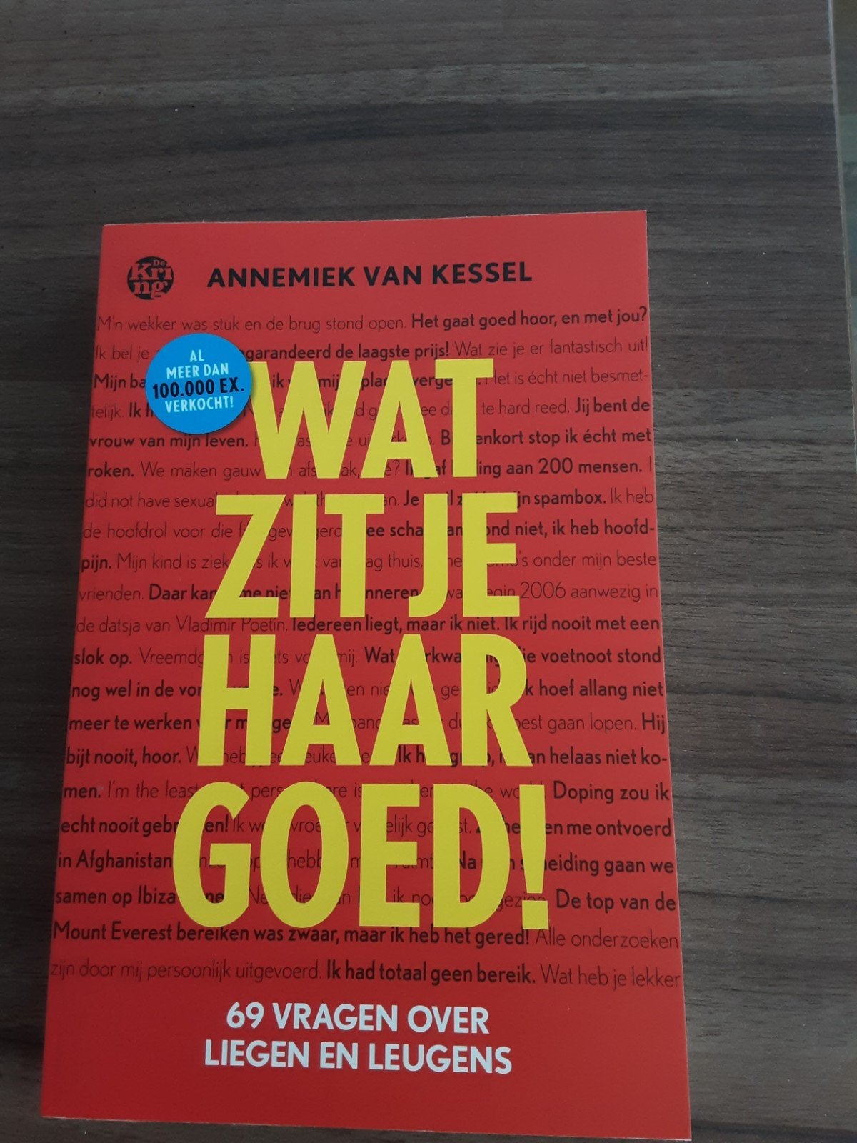 Wat zit je haar goed! - Annemiek van Kessel, Ophalen of Verzenden, Zo goed als nieuw, Overige onderwerpen, Annemiek van Kessel