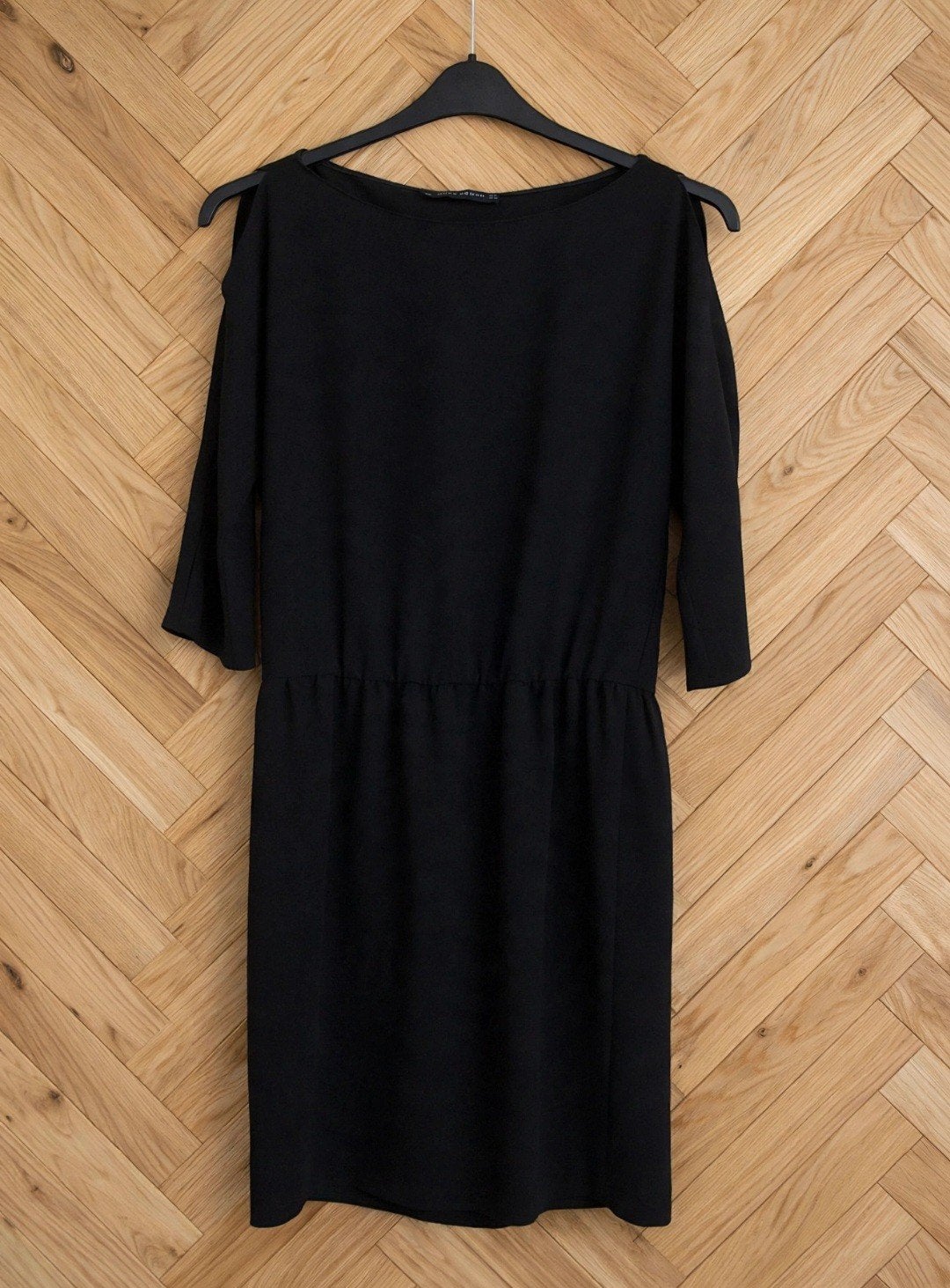 ZARA Woman jurk zwart - maat S, Kleding | Dames, Ophalen of Verzenden, Zo goed als nieuw, Maat 36 (S), Boven de knie