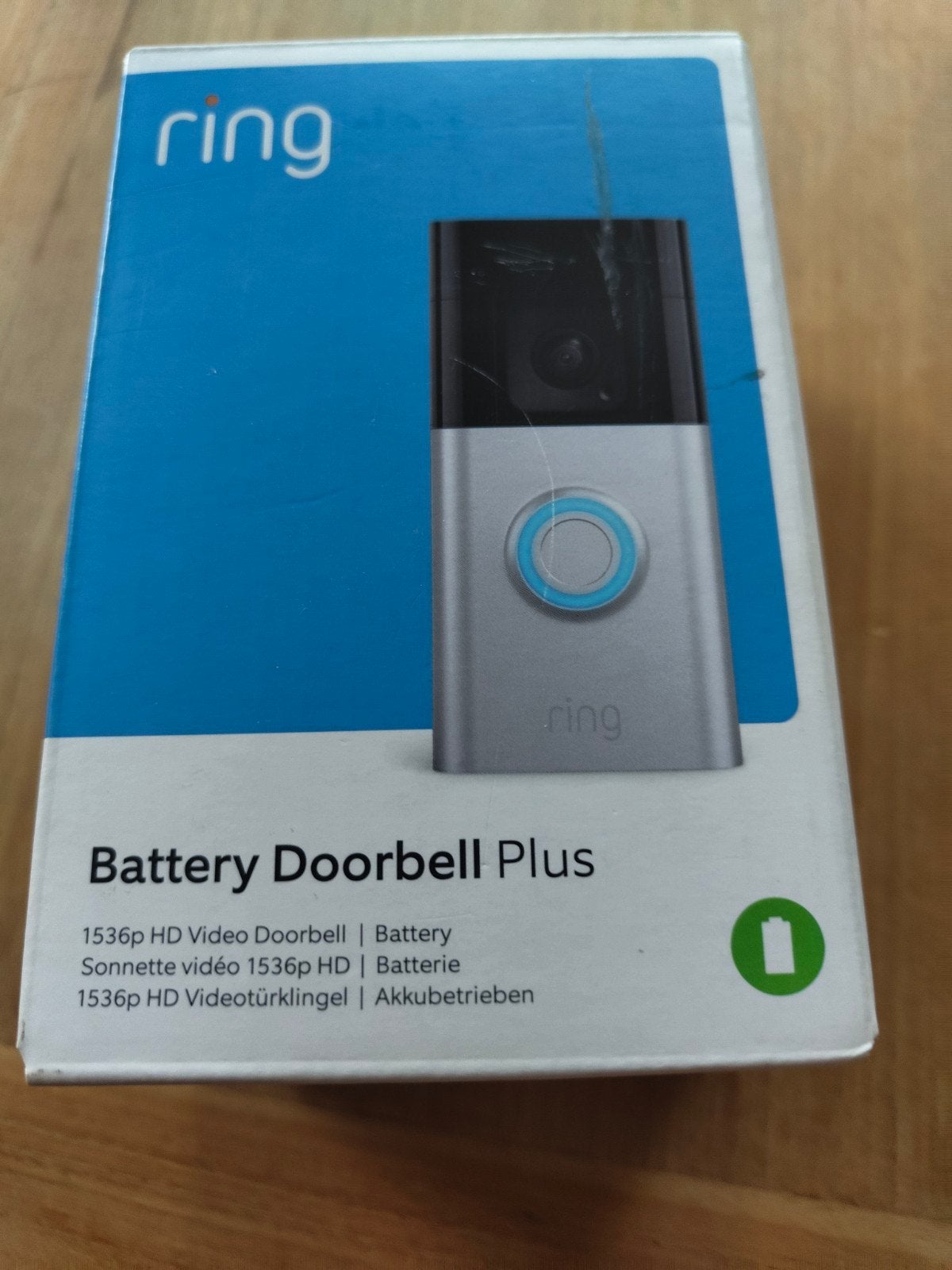 Ring Battery, Draadloze Video Deurbel, Ophalen of Verzenden, Zo goed als nieuw