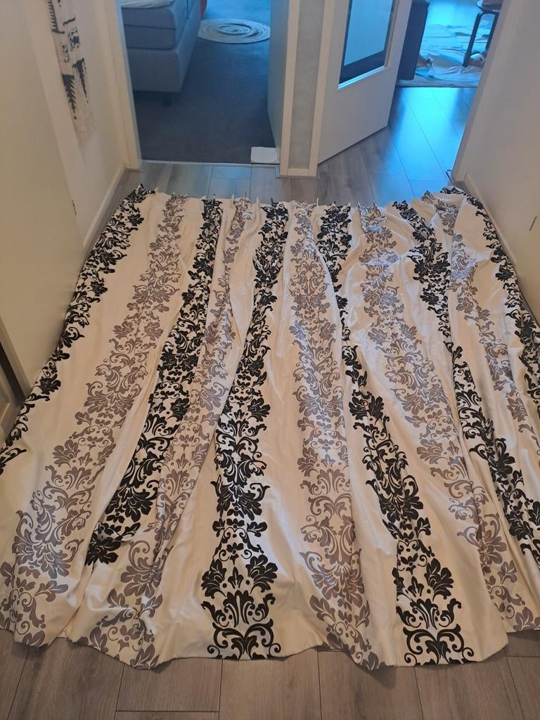 1 verduisterend gordijn - 210x240 cm, Ophalen, 200 cm of meer, Zo goed als nieuw, 200 cm of meer