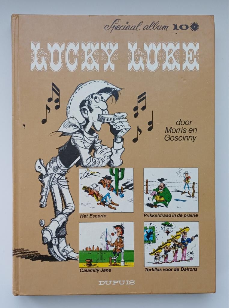 Lucky Luke Speciaal album 10 - Hardcover, Boeken, Stripboeken, Eén stripboek, Ophalen of Verzenden, Gelezen, Morris en Goscinny