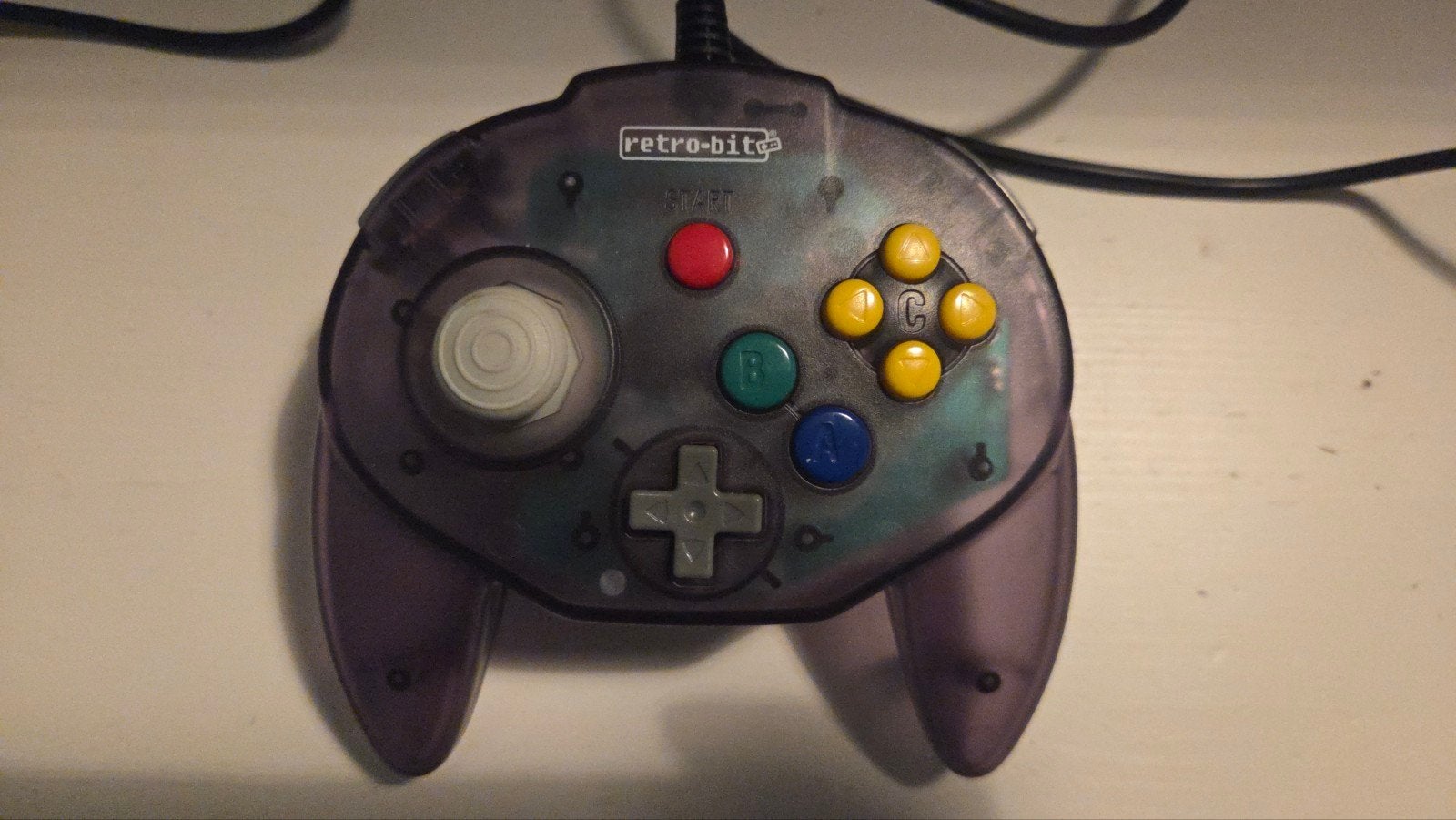 RetroBit Nintendo 64 Controller, Ophalen of Verzenden, Zo goed als nieuw, Met 1 controller