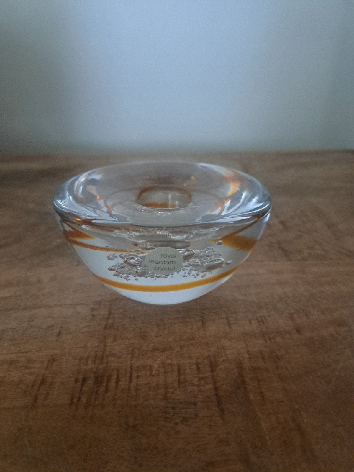 Royal Leerdam crystal kandelaar, Ophalen of Verzenden