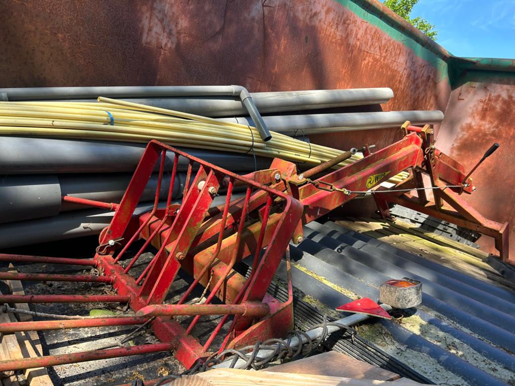 Wifo achterlader, Ophalen, Veehouderij, Oogstmachine