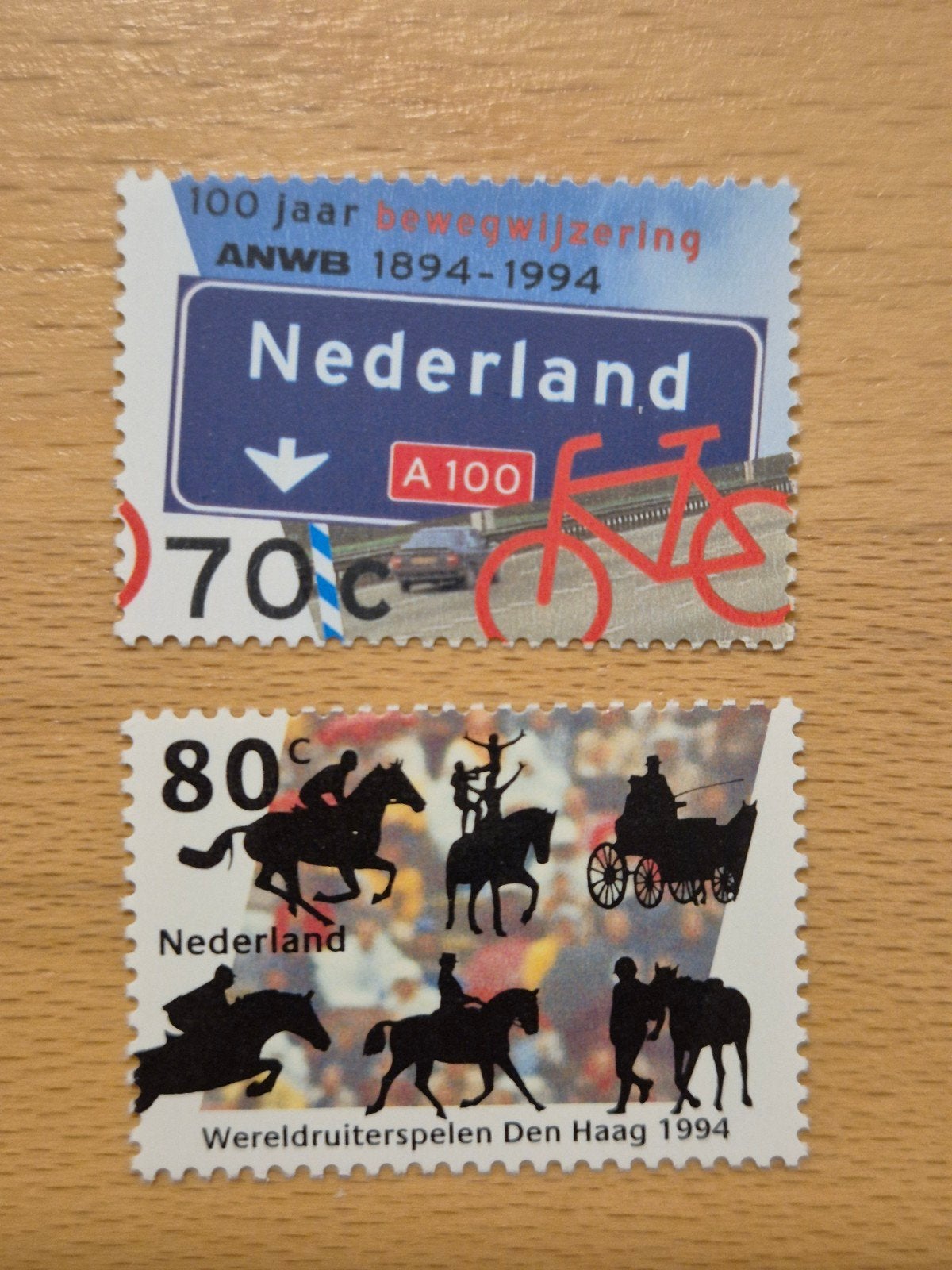 Nederland 1994 ANWB en ruiterspelen, Ophalen of Verzenden, Na 1940, Postfris