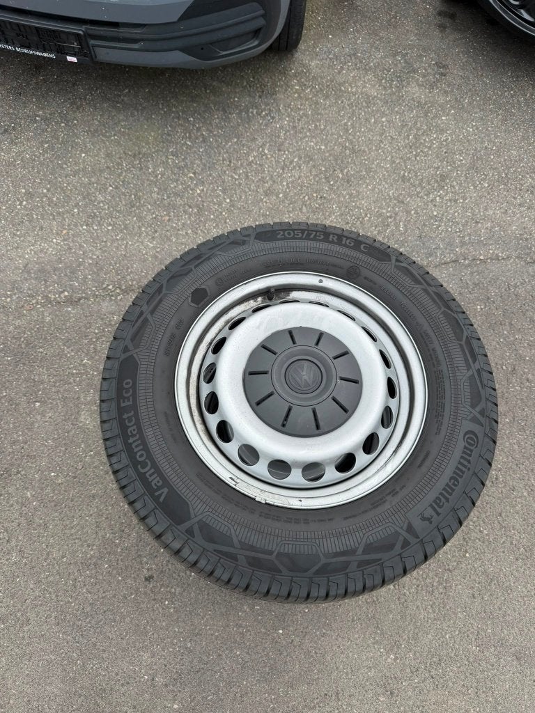 Volkswagen carter/man tge velgen set continental banden, Ophalen, Bestelwagen, 16 inch, 205 mm