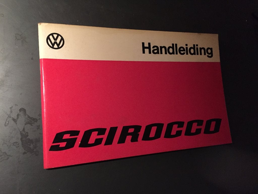 VW Scirocco Handleiding - Uitgave augustus 1976, Ophalen