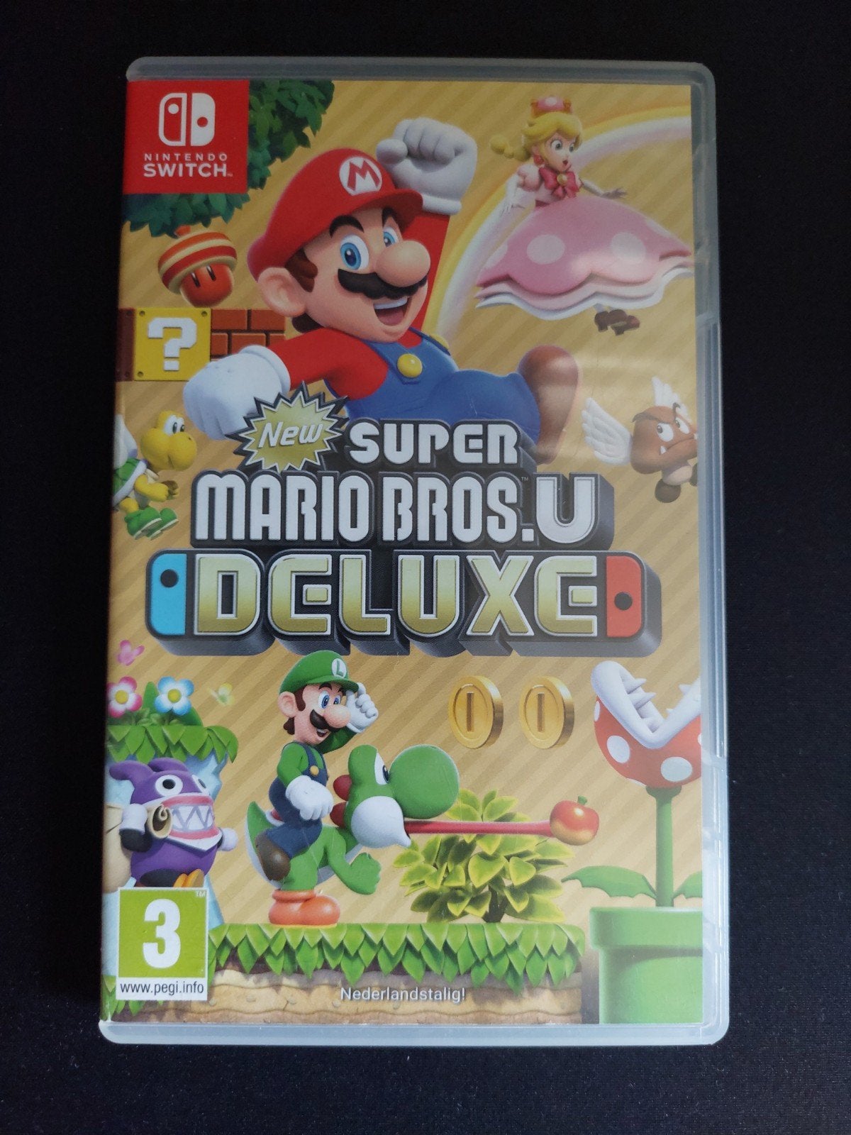 New Super Mario Bros. U Deluxe - Nintendo Switch, Spelcomputers en Games, Games | Nintendo Switch, Zo goed als nieuw, Platform