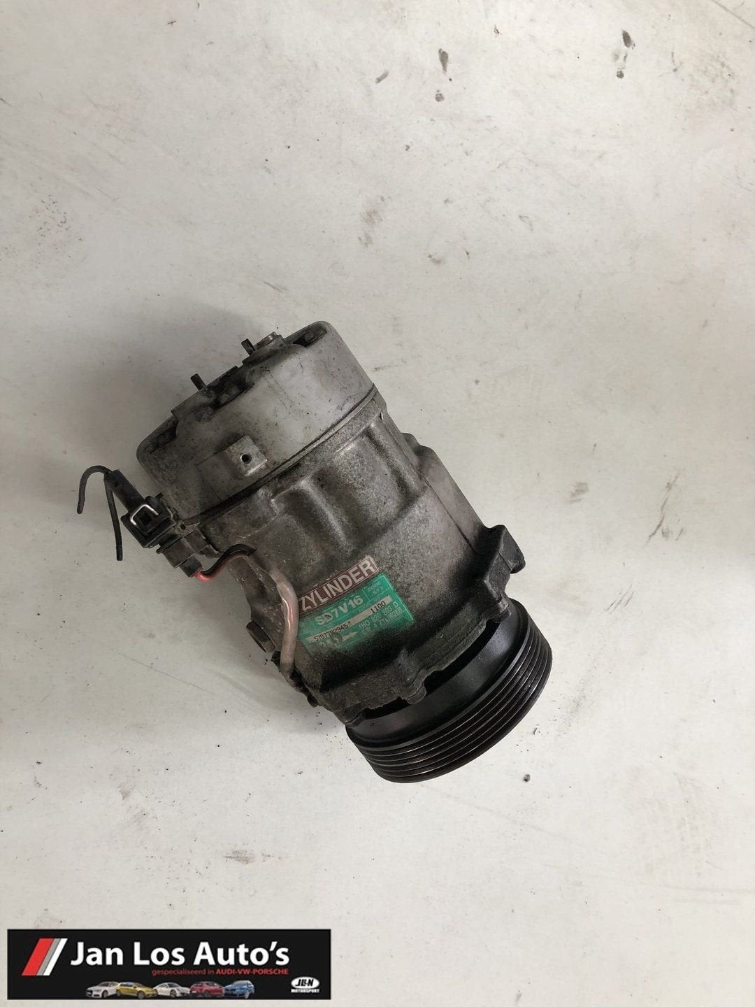 Audi A3 Aircopomp Sanden SD7V16, Auto-onderdelen, Airco en Verwarming, Audi, Gebruikt, Ophalen of Verzenden