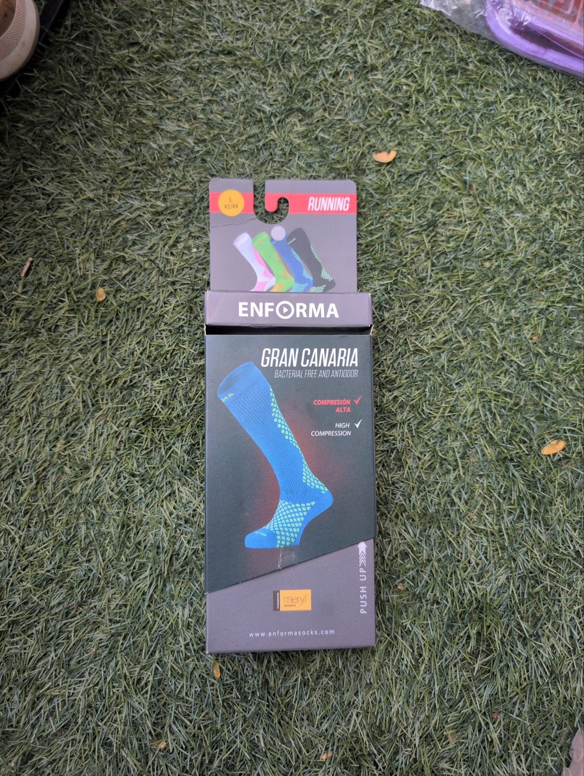 Enforma Gran Canaria Running Compressie Sokken Maat L, Kleding | Dames, Sokken en Kousen, Sokken en Kniesokken, Enforma, Blauw