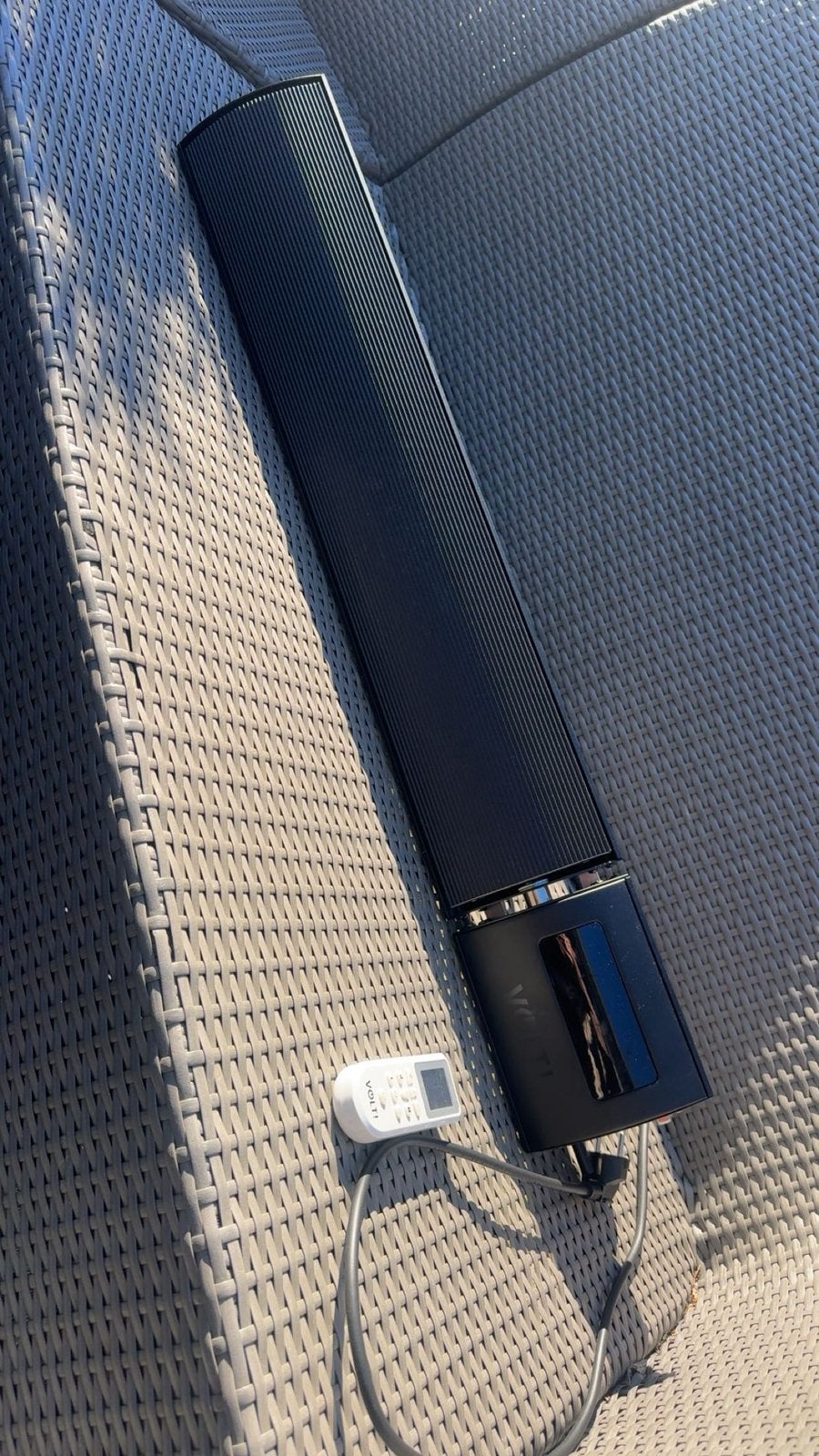 VOLT I-Red Terrasverwarmer, Tuin en Terras, Ophalen of Verzenden, Zo goed als nieuw, Elektrisch, Draaibaar