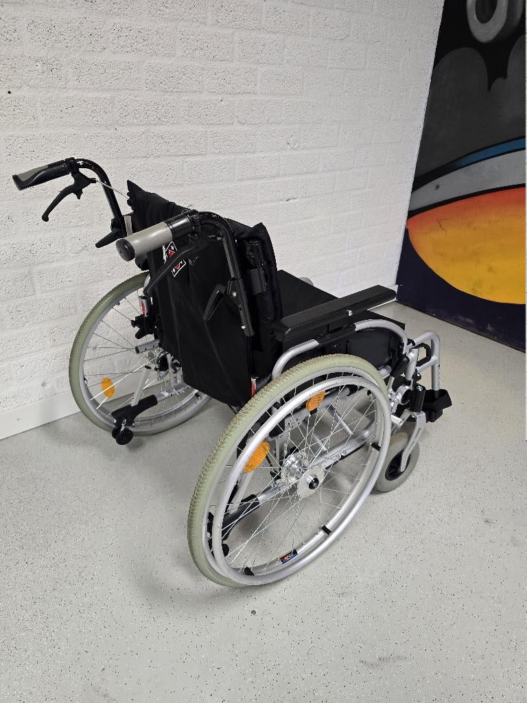 XXL rolstoel B&B Pyro Light Optima, 55cm breed 170KG, BB, Duwrolstoel, BB, Inklapbaar
