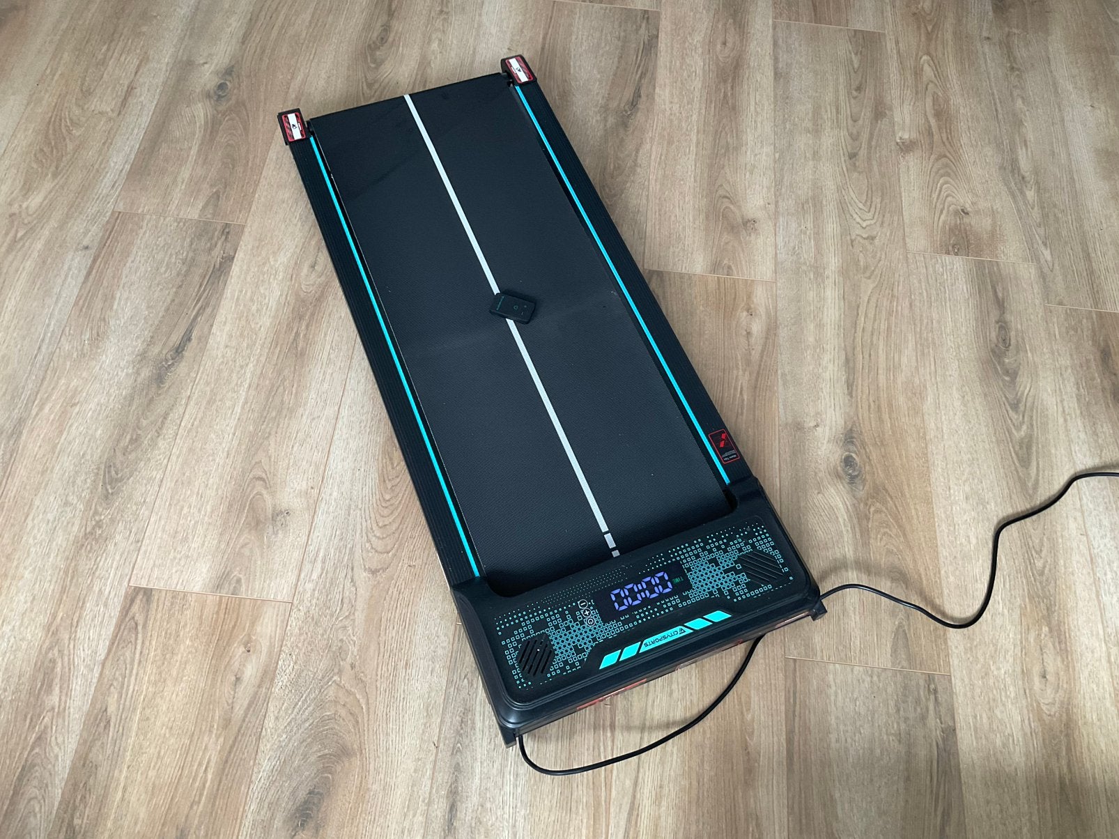 Loopband / Portable electric treadmill remote control, Sport en Fitness, Ophalen, Nieuw, Loopband