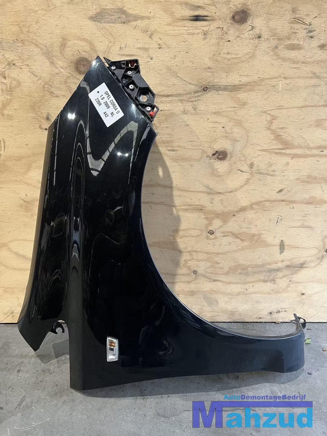 OPEL CORSA D Zwart Z20R Rechts voorscherm 2006-2014, Auto-onderdelen, Gebruikt, Opel Automobile GmbH, Ophalen of Verzenden, Kontakt@opel-infoservice.de