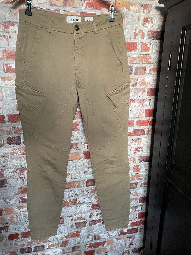 Pieszak beige lange cargo broek maat 28 Daphne long rise, Kleding | Dames, Beige, Pieszak, Ophalen of Verzenden, Zo goed als nieuw
