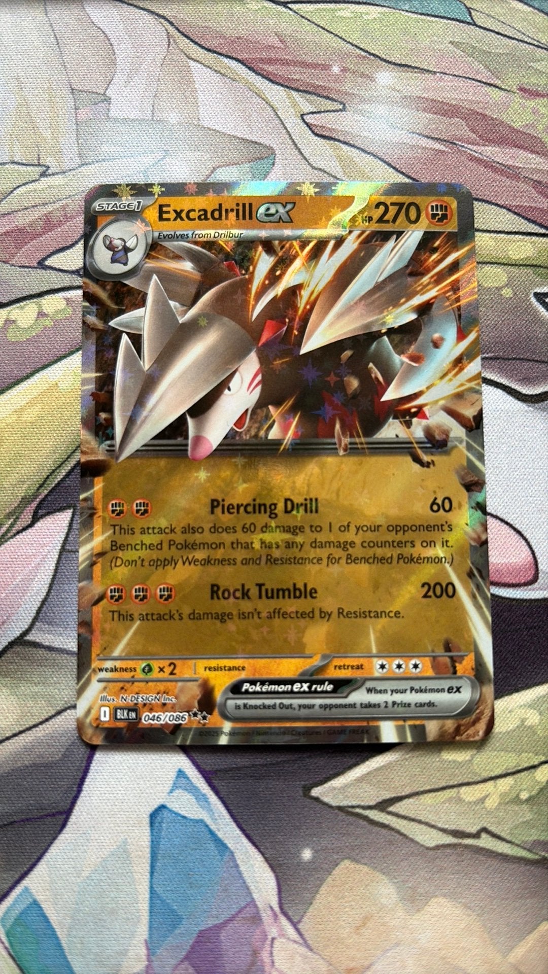 Excadrill ex 046/086 black bolt, Ophalen of Verzenden