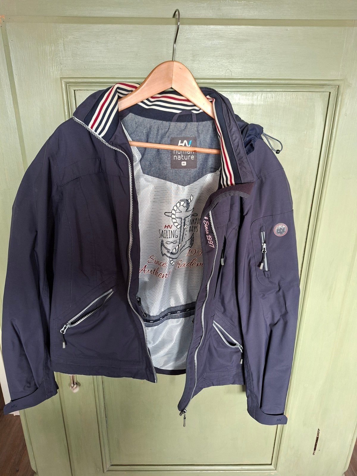 zomerjas kort model dames, Blauw, Anwb, Gedragen, Ophalen