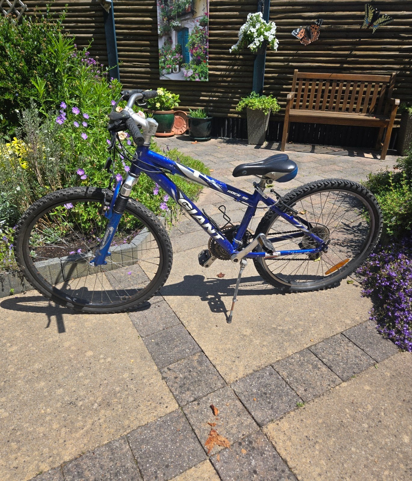 Giant Rock SE Mountainbike - Blauw, Fietsen en Brommers, Fietsen | Mountainbikes en ATB, Ophalen of Verzenden, Gebruikt, Giant
