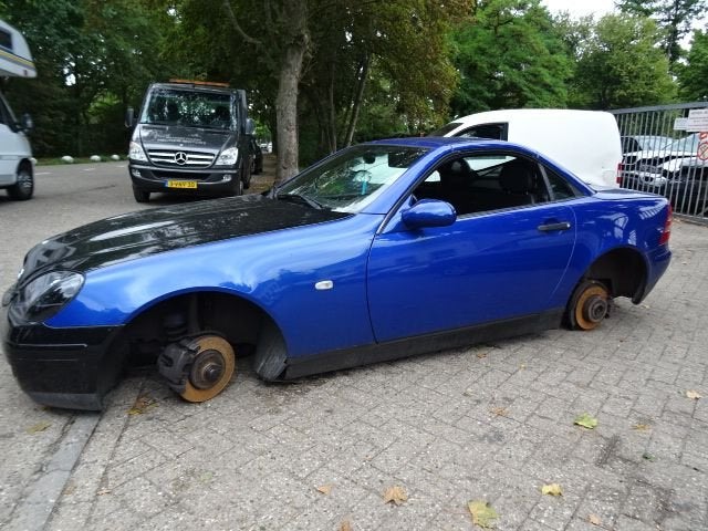 Mercedes SLK 200 bj 2000 motorschade voor demonage., Gebruikt, -, Ophalen of Verzenden, -