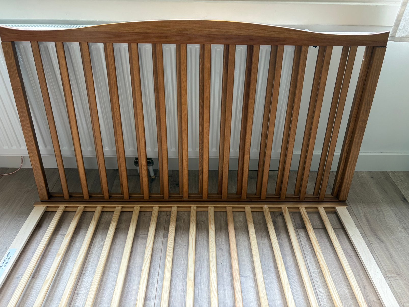 Woodies nobel vintage cot 60x120, Kinderen en Baby's, Ophalen, Zo goed als nieuw, Ledikant