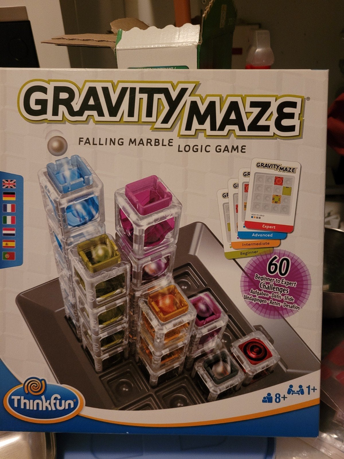 Gravity Maze - Falling Marble Logic Game van Thinkfun, Ophalen, Zo goed als nieuw, Puzzelen
