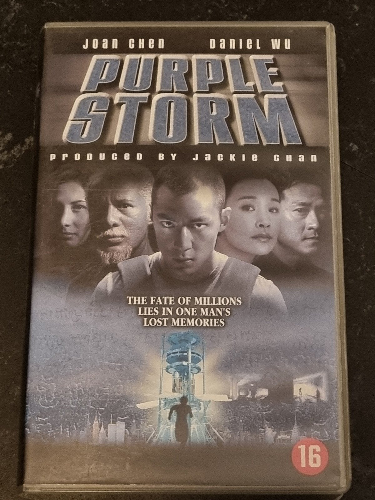 Purple Storm VHS - geproduceerd door Jackie Chan, Cd's en Dvd's, Engels, Vanaf 16 jaar, Martial arts, Ophalen of Verzenden