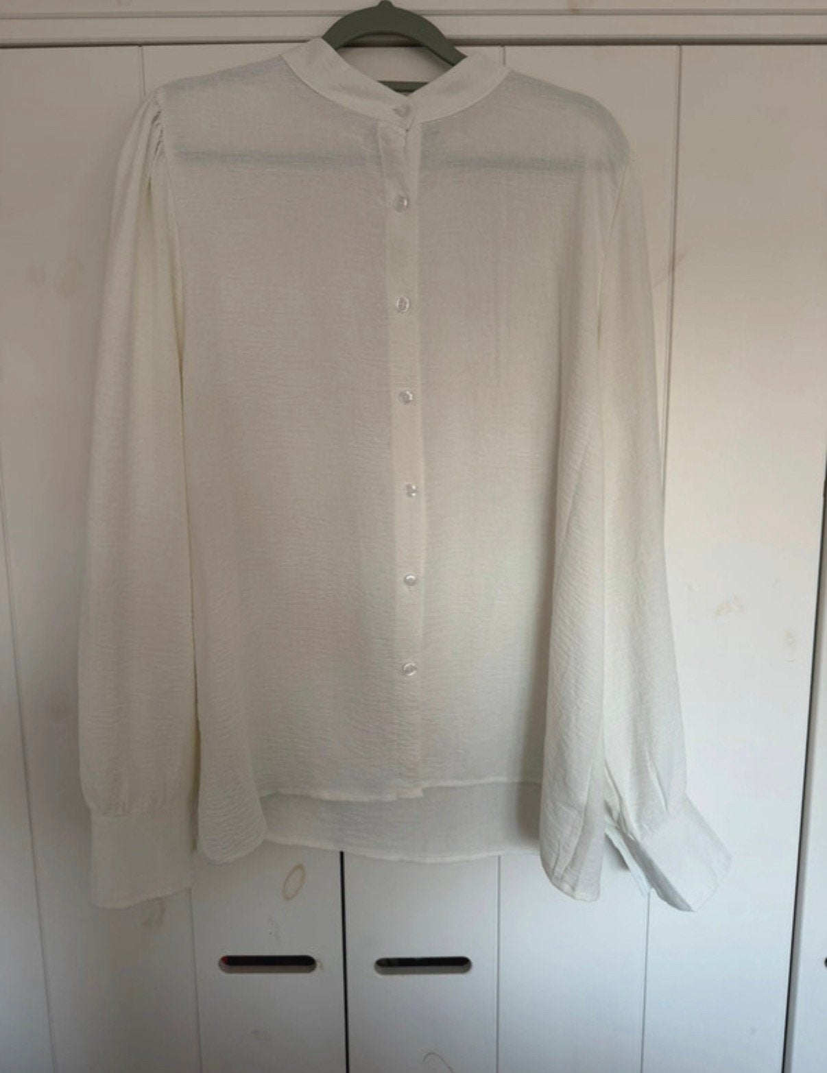 Rebelz blouse XL, Kleding | Dames, Ophalen of Verzenden, Zo goed als nieuw, Maat 46/48 (XL) of groter, Wit