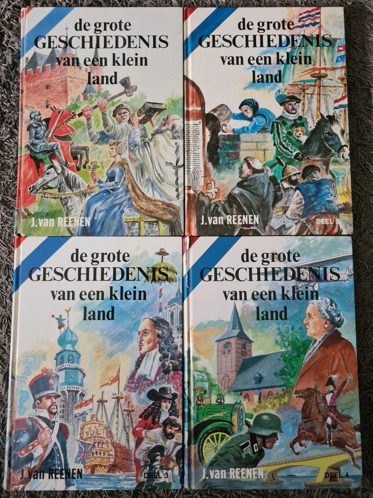 De grote geschiedenis van een klein land - Jan van Reenen, Boeken, Geschiedenis | Vaderland, Ophalen of Verzenden, Gelezen