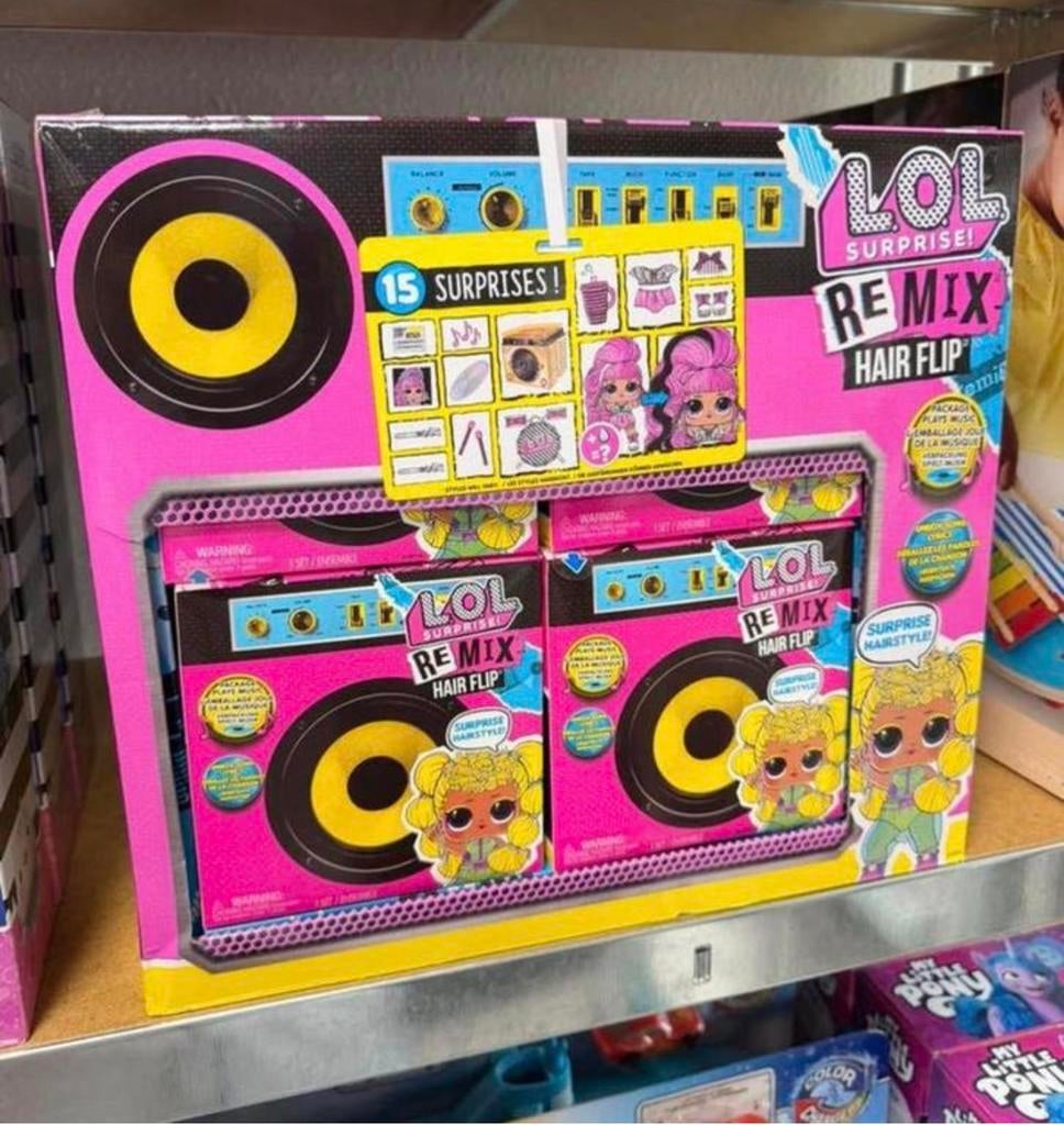 L.O.L. Surprise! Remix Hairflip Tots Serie A - Minipop LOL, Nieuw, Ophalen of Verzenden, H, H