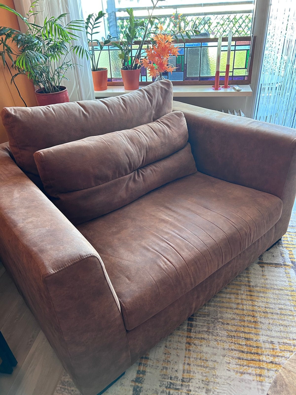 Love seat, Ophalen, 100 tot 125 cm, 150 tot 200 cm, Tweepersoons