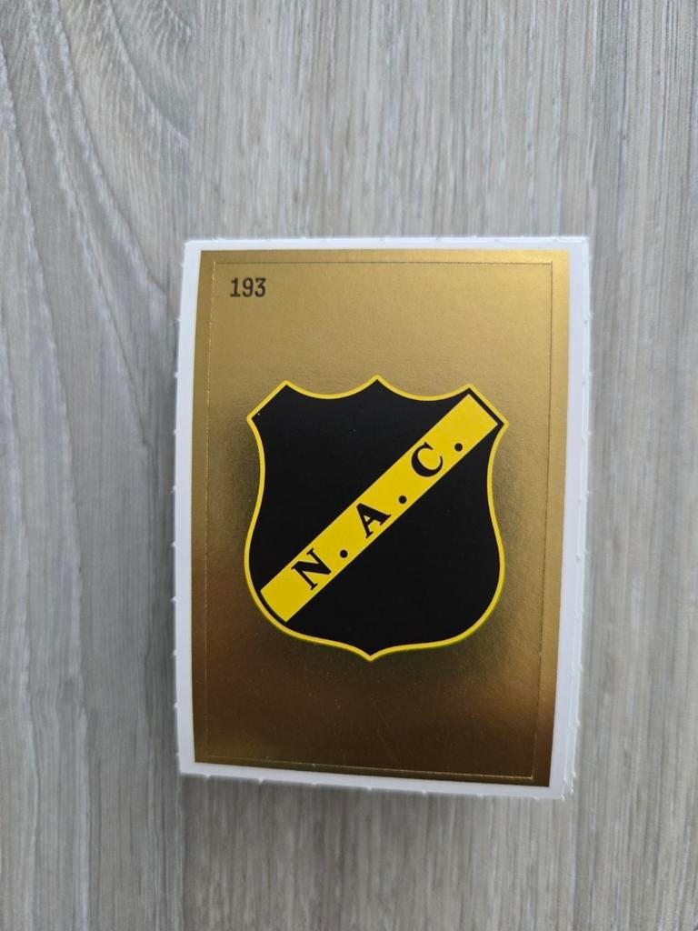 Plus Voetbal Stickers NAC, Ophalen of Verzenden, Nieuw, NAC Breda, Poster, Plaatje of Sticker