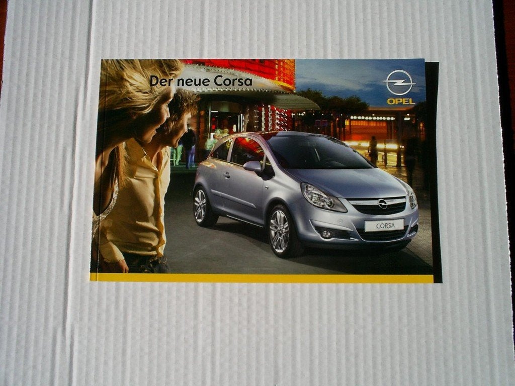 Der Neue Opel Corsa o.a. GSi / Sport 2006 44 pag. Duits, Verzenden, Zo goed als nieuw, Opel