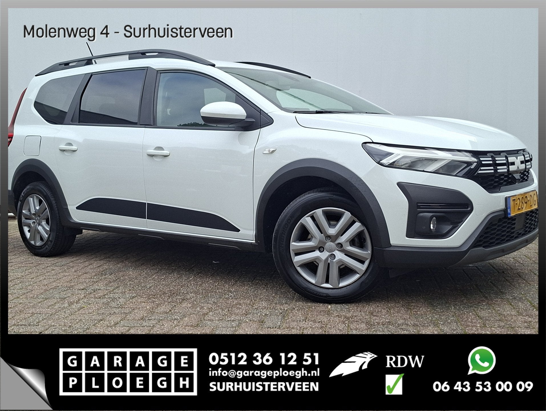 Dacia Jogger 7-Pers 1.0 TCe 100 ECO-G Carplay Airco Cruise 1, Auto's, Voorwielaandrijving, 1227 kg, Gebruikt, Euro 6