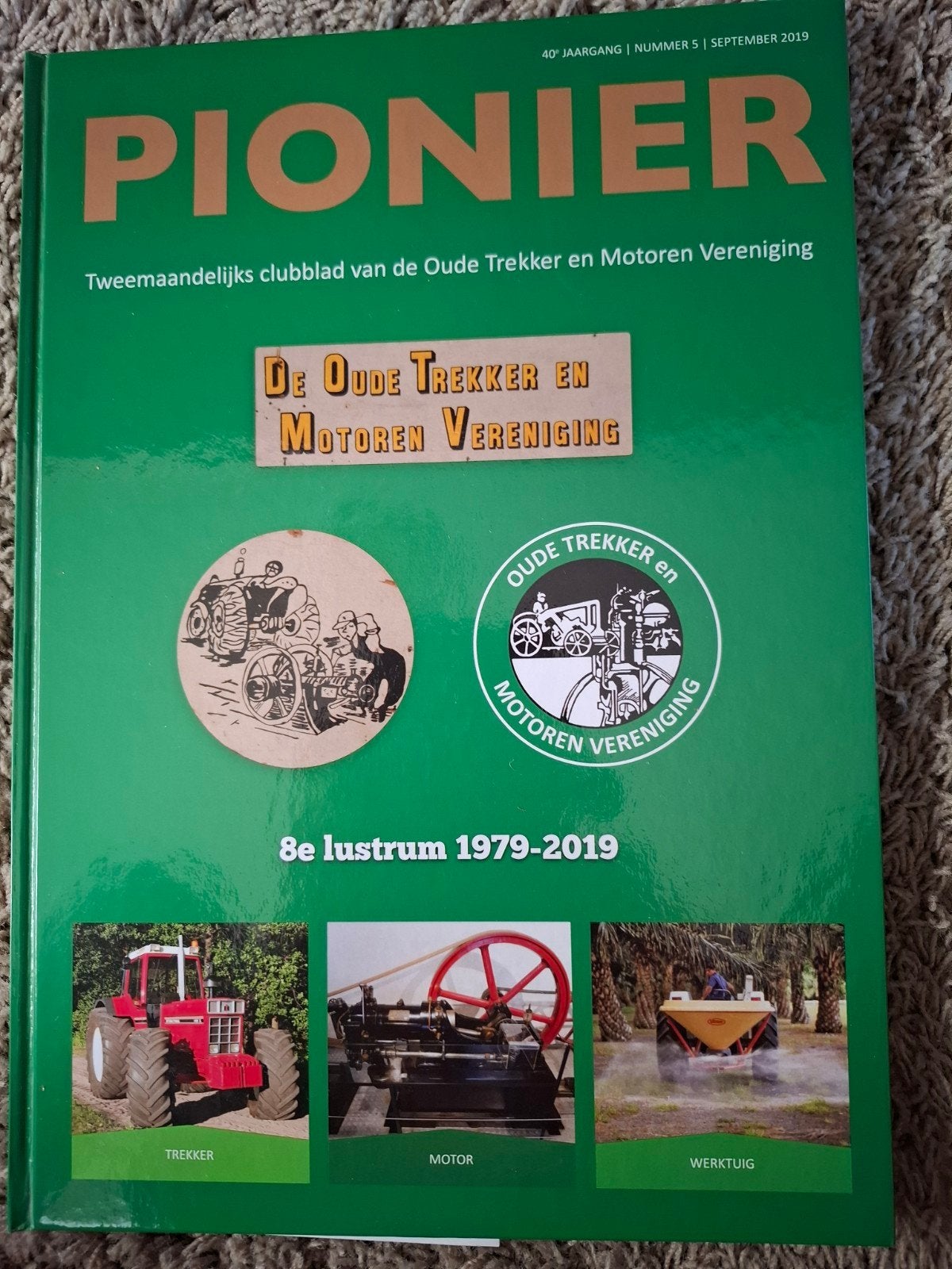 Pionier Magazine Oude Trekker en Motoren Vereniging, Ophalen of Verzenden, Zo goed als nieuw, Overige typen