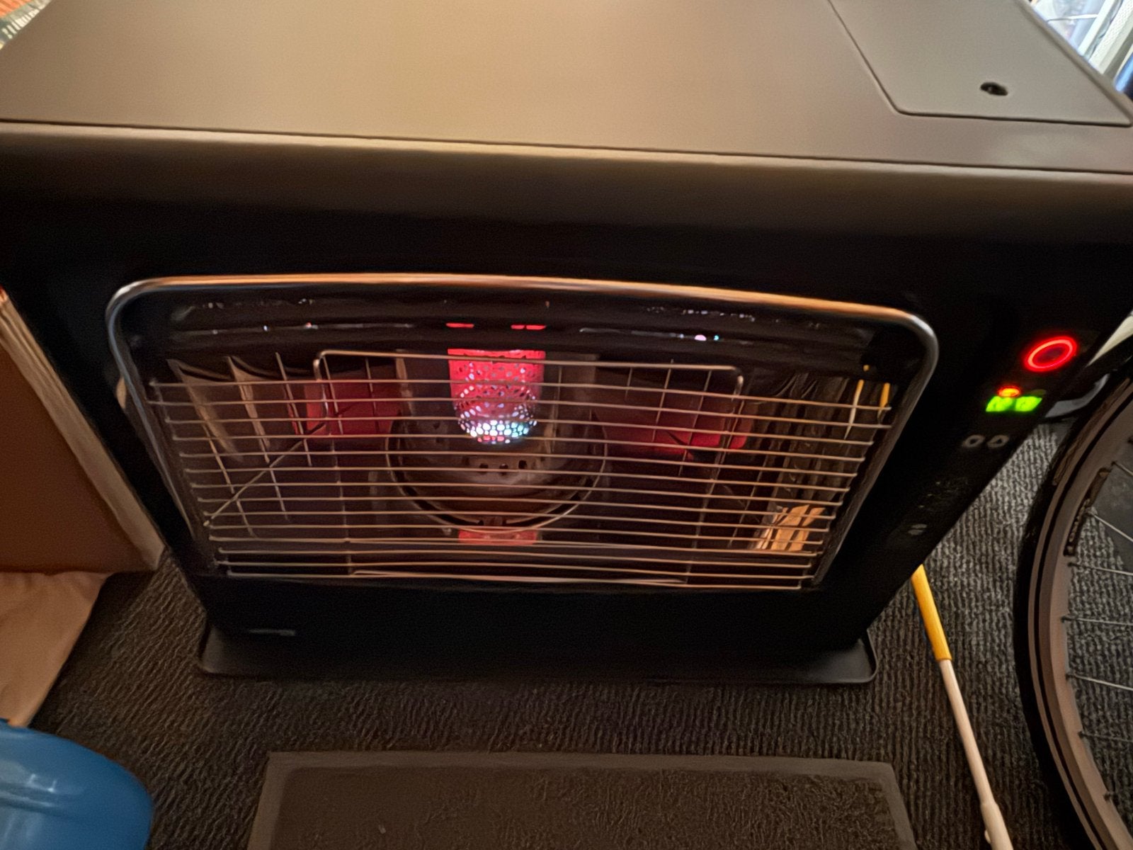 Zibro SRE 270 TC Laserkachel 6,1 kW - Zo goed als nieuw, Ophalen, Overige brandstoffen, Petroleumkachel, Zo goed als nieuw