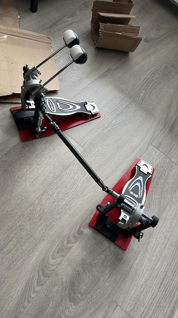 Millenium direct drive dubbel bass pedaal, Ophalen of Verzenden, Zo goed als nieuw, Overige merken