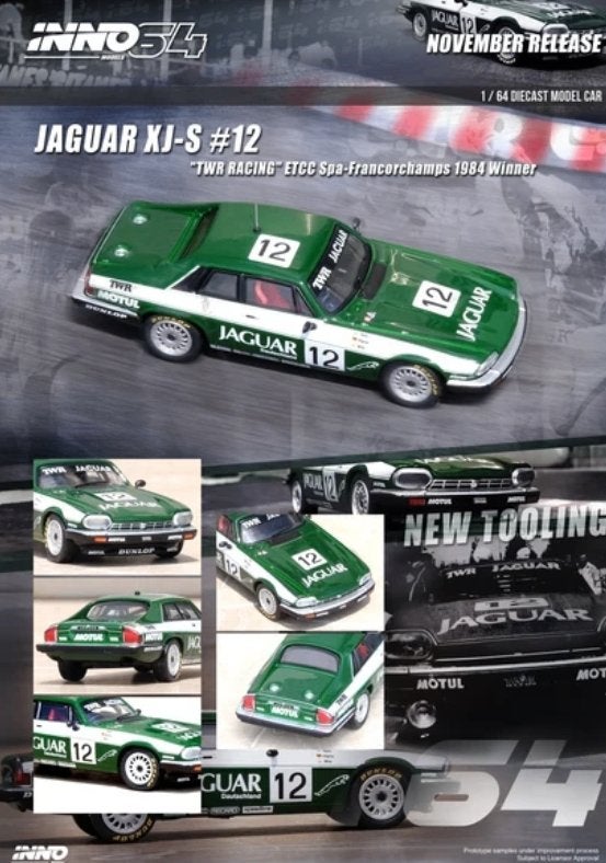 INNO64 Jaguar XJ-S #13 TWR Racing ETCC Spa-Francorchamps
