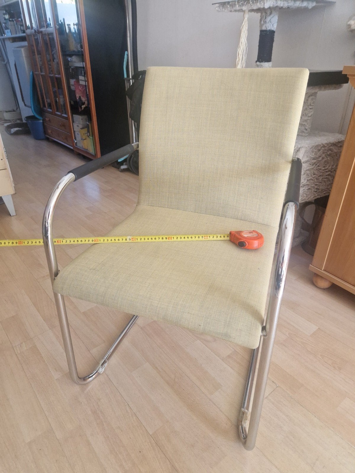 Thonet stoel. S55. Gebruikt, in goede staat. 
Sitz, Huis en Inrichting, Ophalen, Gebruikt, Overige kleuren, Metaal