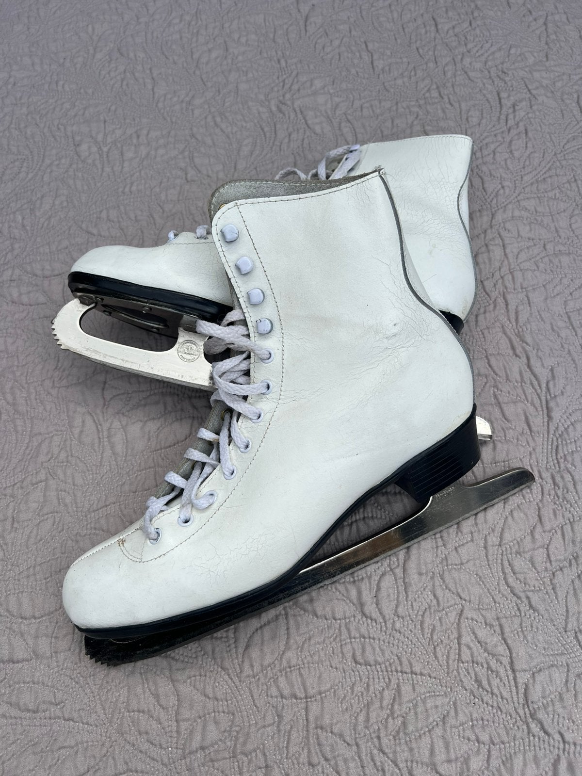 Maat 40 dames schaatsen wit, Ophalen of Verzenden, Gebruikt