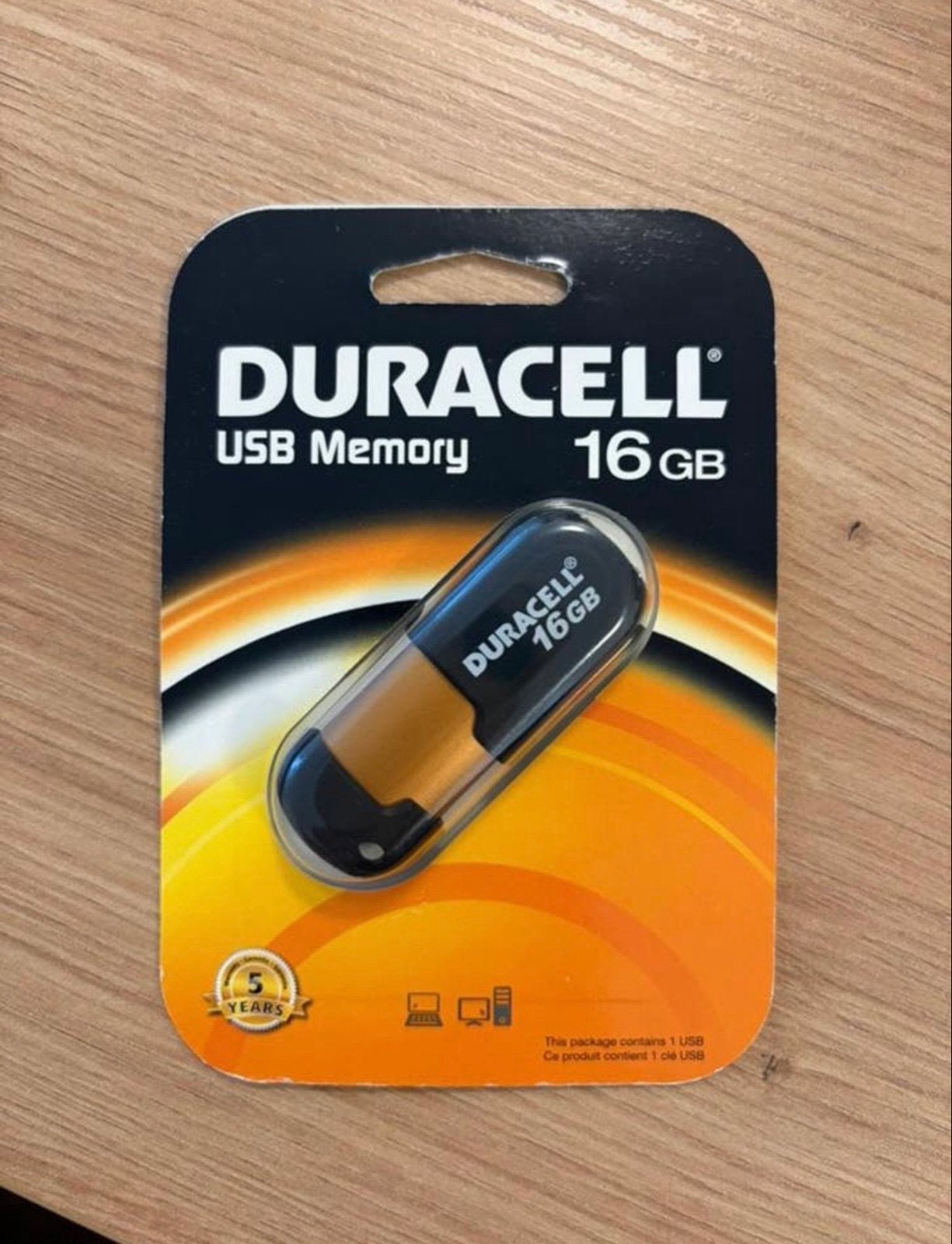 Duracell USB Stick 16 GB - Nieuw in verpakking, Computers en Software, USB Sticks, Ophalen of Verzenden, Nieuw, 16 GB