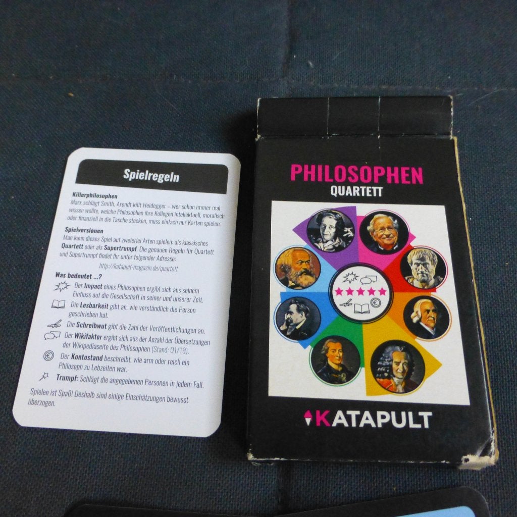 Kwartet Philosophen in de Duitsetaal, Ophalen of Verzenden, Zo goed als nieuw, Kwartet(ten)